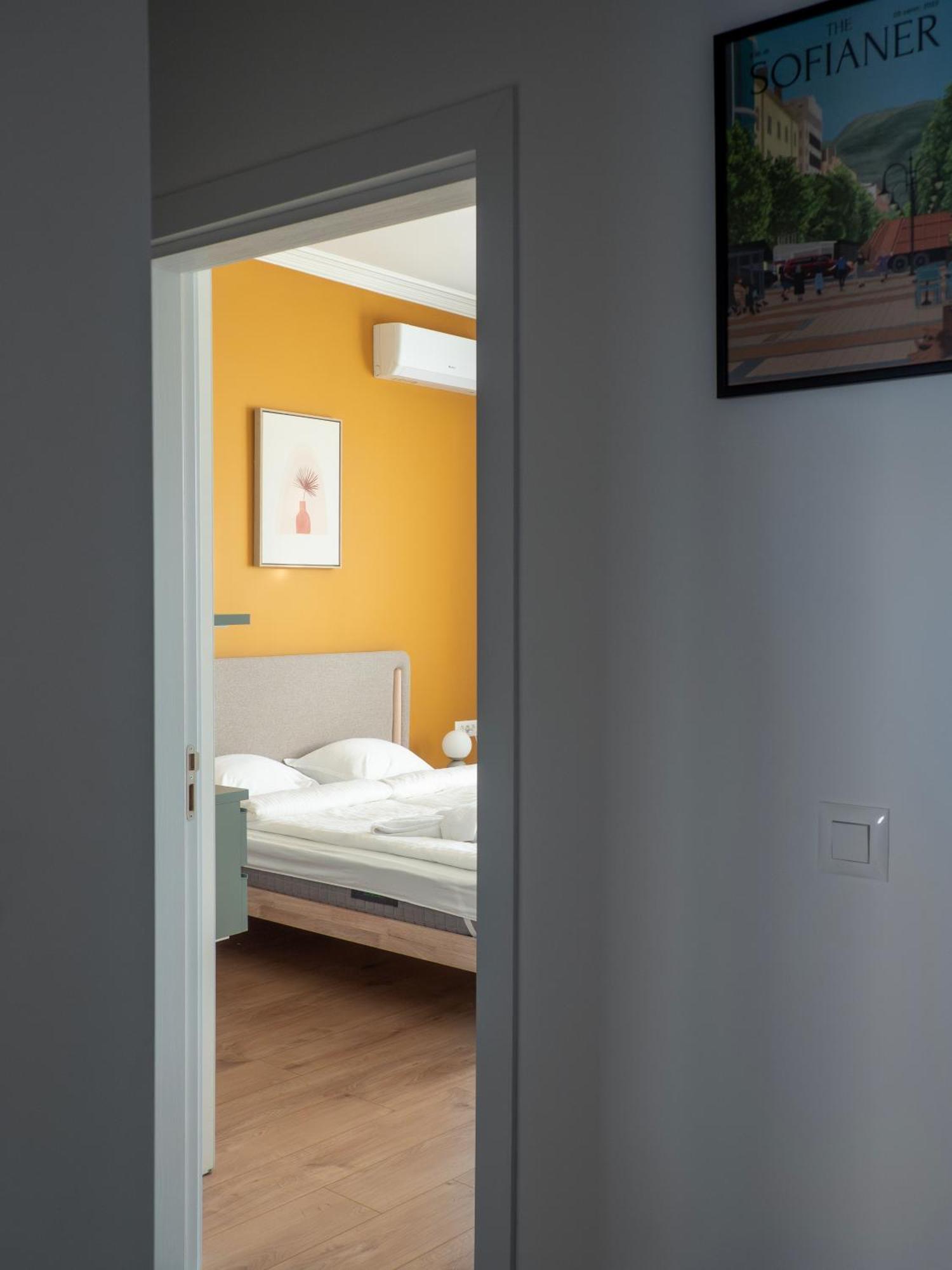 Central Apartment Parking Two Bedrooms Sky Terrace Sofia Exterior photo
