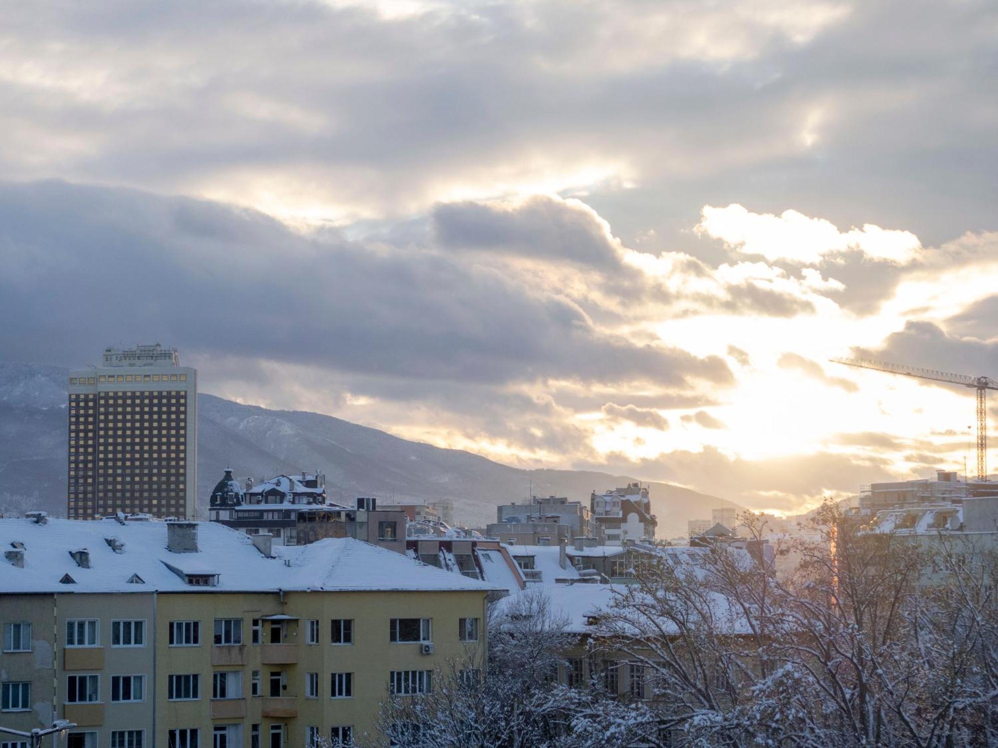 Central Apartment Parking Two Bedrooms Sky Terrace Sofia Exterior photo